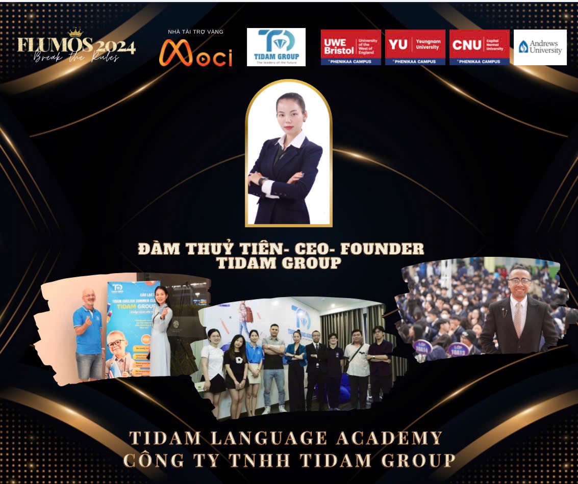 TIDAM Language Academy hợp tác, đồng hành cùng Viện Đạo tạo Quốc tế- Trường Đại học Phenikaa Flumos ( Break the rules) 2024